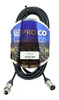 Proco Exmn25 Excellines Cable De Micrófono 25 Ft Con Conecto 0