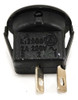 3 Llaves Tecla Interruptor Redonda Azul 16mm 2a 250v 1 Polo 1