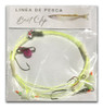 Linea Pesca Pejerrey Dos Brazoladas Con Doble Baitclip 0