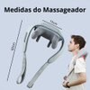 Massageador Pescoço Elétrico Bivolt Relaxamento Instantâneo 4