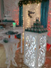 Candy Bar Fibrofacil Mesas Circular Y  Cubos Decoracion 5