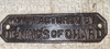 Antigua Insignia De Harrow Disco  Disquera De Tiro 0