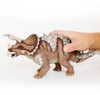 Triceratops Armored Dinosaurio Blindado Safari Muñeco Atrix 4