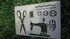 Stencil Costura Elegibles    Set 62 Leer Descripción 3