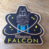 Star Wars Halcon Millennium Parche Bordado Termohadesivo 2
