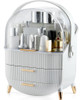 Organizador De Maquillaje 2 Capas Con Tapa Transparente 0