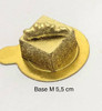 Kit 20 Base Para  Doces Aniversario M 55 Mm Ouro Dourada 7