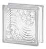 Ladrillo De Vidrio 19x19x8 Cm Traslucido 5 Modelos 0
