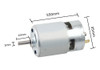 Motor 12v Dc 550 Alta Rotação 100w 20000rpm Cnc Nfe 1