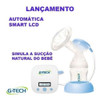 Bomba Tira Leite Automática Smart Visor Lcd - G. Tech 2