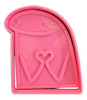 Cortante Marcador Repostería Galletitas Flork Corazon 0