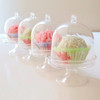 Mini Cupula Acrilico Muffins Souvenirs Cotillon X 10 Und 1
