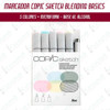 Marcador Copic Sketch Esencial Para Armonizar X6 Microcentro 0