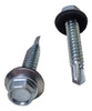 100 Tornillos Autoperforante 14x1 ½ 38mm Arandela Chapa Goma 2