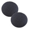 2x Discos Da Enceradeira Cleaner Preto 300mm 0