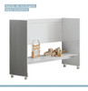 Mini Berço Multifuncional Ariel Tigus Baby Branco Jh 7