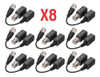 Pack Balun De Video Pasivo Hikvision Full Hd Bnc Cámara Utp 5 Pack Balun De Video Pasivo Hikvision Full Hd Bnc Cámara Utp 5