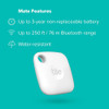Tile Mate (2022) Blanco. Rastreador Bluetooth 5
