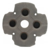Kit Borracha Condutiva Do Controle Para Ps5 Dualsense 4