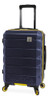 Nautica Quest Equipaje Giratorio Rígido, Azul Marino/amarill 0