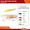 Caja Acril Con Tapa, Vitrina/contenedor Cta-152005 1