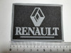 Parche Estampado Termoadhesivo Renaul T 8x5,5cm Negro/gris 1