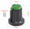 10 Perillas Potenciometro Verde Oscuro 18mm Alto X 20mm 1
