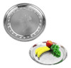 Bandeja Pizera Redonda Acero 33 Cm Gastronómica 0