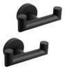 Ganchos Dobles Para Toallas (negro) 0