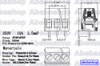 Bornera 2x1 10amp Terminal Conector Tornillo Polos Pines Pcb 2