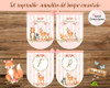Kit Imprimible Editable Animalitos Del Bosque Encantado 1