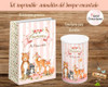 Kit Imprimible Editable Animalitos Del Bosque Encantado 2