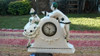 Antiguo Reloj De Mesa Porcelana Alemana A Revisar Ver Leer 0 Antiguo Reloj De Mesa Porcelana Alemana A Revisar Ver Leer 0