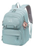 Mochila Para Escuela Grande Celeste Porta Laptop 0