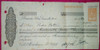 Antiguo Recibo Con Sello Fiscal Impreso 0