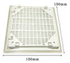 Veneziana Plástica Profissional Ventilador 120x120mm Painel 3