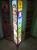 Carteles Triangulares Luminosos!! Los Más Altos 1.25m 4