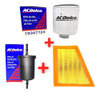 Kit Filtro Aceite Aire Nafta Gol Trend 1.6 Original Acdelco 0