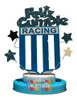 Adorno De Torta Fútbol - Escudo De Racing 0 Adorno De Torta Fútbol - Escudo De Racing 0