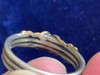 Anillo Plata 900 Con Enchapado En Oro.antiguo,sin Sello. 5