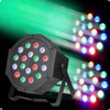 Luz Led Plana De Escenario O Discoteca Rgb 18x3w Dmx512 Otec 7