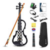 Vangoa Electric Violin 4/4 Full Size Silent Violin Set For B 0 Vangoa Electric Violin 4/4 Full Size Silent Violin Set For B 0