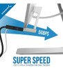 Sabrent Usb 3.0 3-port Hub Con Lector Multitarjetas Para 4