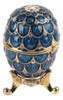 Organizador De Joias Azul, Ovo De Páscoa Esmaltado, Estilo V 4