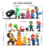 Figuras De Acción De Super Mario Bros De 18pcs Juguetes Para 2