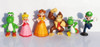 Figuras De Acción De Super Mario Bros De 18pcs Juguetes Para 5