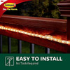 Clips De Luz De Cuerda Para Exteriores Command, Transparente 2