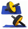 Rueda Ejercicio + Mini Alfombra Abdomen. Deporte 2