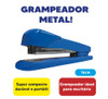 Grampeador  Metal Papel Escritório 20 Folhas Compacto 1