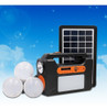 Kit Panel Solar Parlante Cargador Usb Lampara Linterna Fm + 4